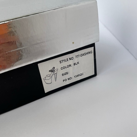 Ellie 7" Unicorn Heel Platform Shoes Stripper  Pole Dance Stilettos  777-Dashing - Picture 14 of 16